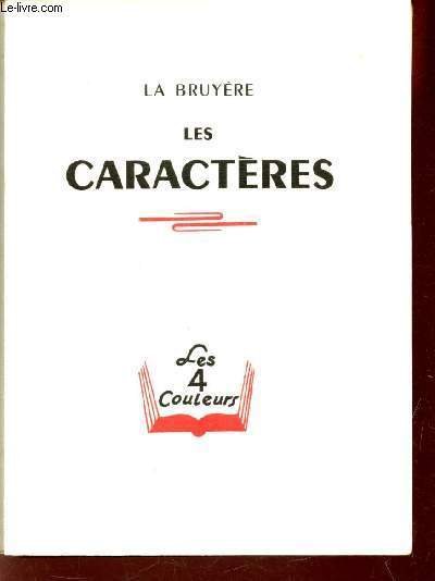LES CARACTERES