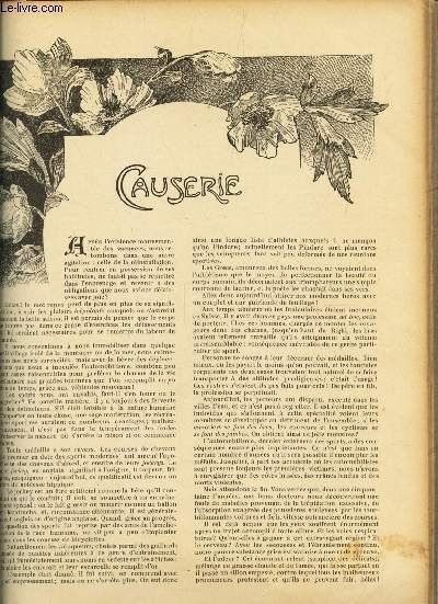 JOURNAL DES OUVRAGES DES DAMES / Abat-jour brod� - Grand …