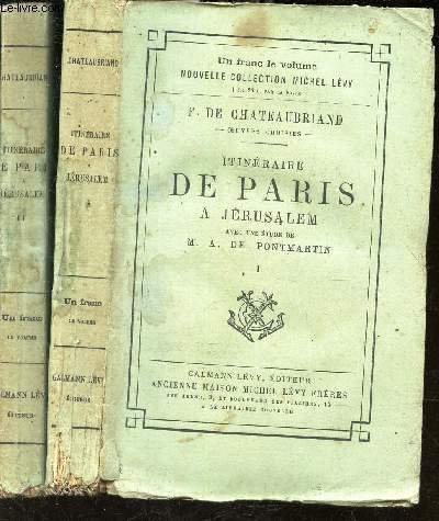 ITINERAIRE DE PARIS A JERUSALEM - EN 2 VOLUMES / … | Immagine principale