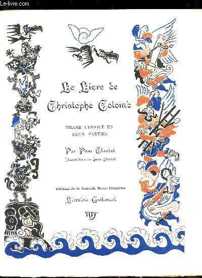 LE LIVRE DE CHRISTOPHE COLOMB