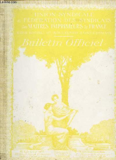 BULLETIN OFFICIEL DE SEPTEMBRE 1931 / Publication mensuelle -Encart publicitaires …