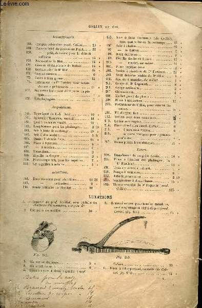 Tir� � part du catalogue Collin et Cie.