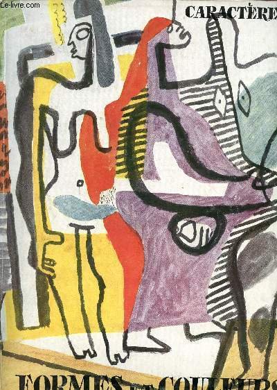 Caract�res - Formes et couleurs n�1 1945 7e ann�e - Hommage � Jacques Guenne - la colonne par Peter Meyer - caract�res du Baroque - l'esprit h�roique dans l'art - ceux de l'empire et ceux des Etats Unis ou formes et couleurs etc.