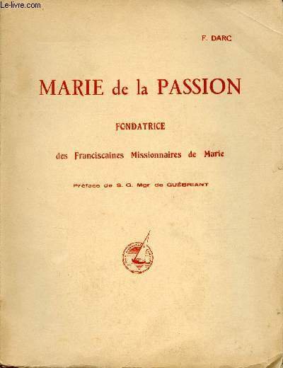 Marie de la passion fondatrice des Franciscaines Missionnaires de Marie. | Immagine principale
