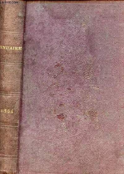 Annuaire judiciaire, administratif et commercial du département de la Gironde et de la ville de Bordeaux calculé à son méridien, en temps moyen pour l'année bissextile 1844.