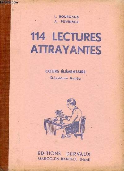 114 lectures attrayantes - Cours élémentaire deuxième année.