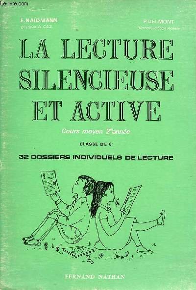 La lecture silencieuse et active cours moyen 2e année classe …