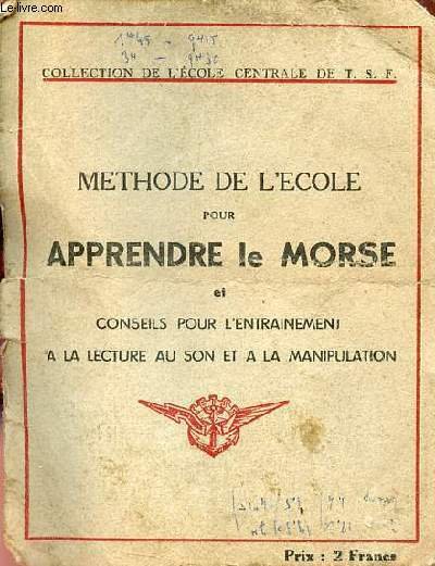 Méthode de l'école pour apprendre le Morse et conseils pour … | Immagine principale