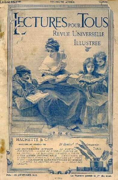 Lectures pour tous revu universelle illustrée avril 1900 2e année …