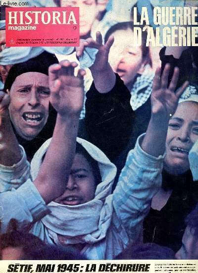 Historia Magazine n°196 - La guerre d'Algérie - Messali Hadj …