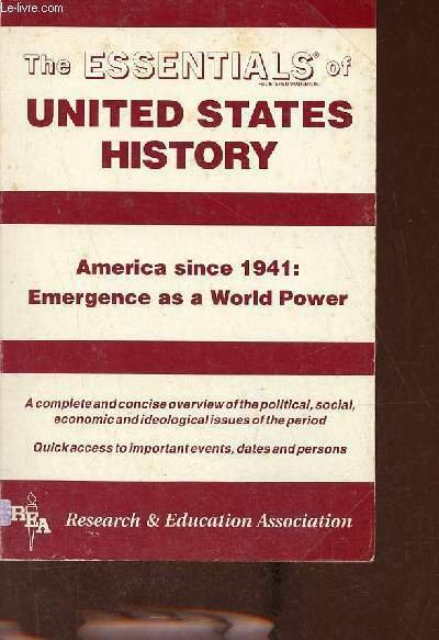 The essentials of united states history - America since 1941 …