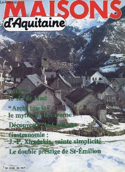 Maisons d'Aquitaine n°30 février 1985 - Bulle de niveaux - …