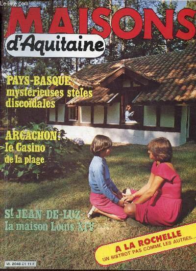 Maisons d'Aquitaine n°21 juillet-août 1983 - Dans les Landes une …