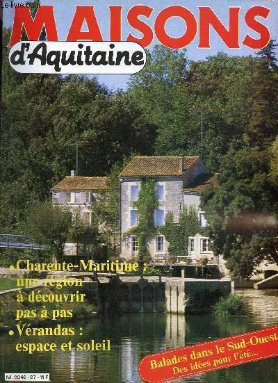 Maisons d'Aquitaine n°27 juillet aout 1984 - En Saintonge le …