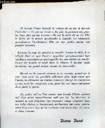 Faire part de la première exposition du peintre Joseph Claret … | Immagine principale