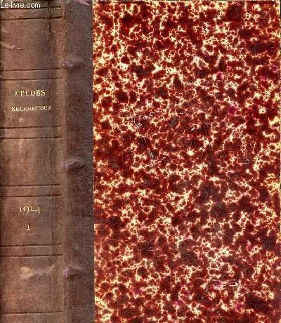 Etudes religieuses - 51e année - Tome 138e de la …