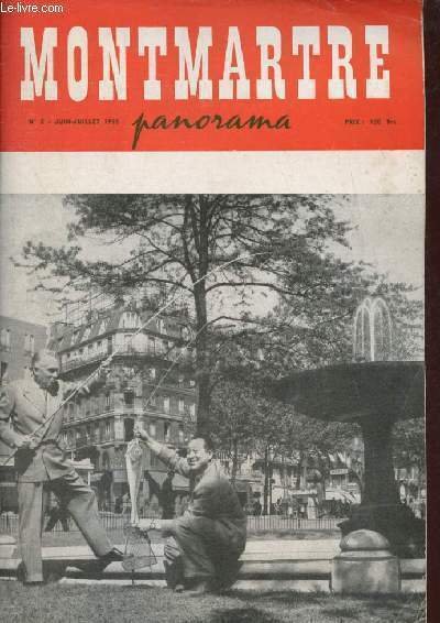 Montmartre panorama n°2 juin-juillet 1955 - On cueille des fleurs …