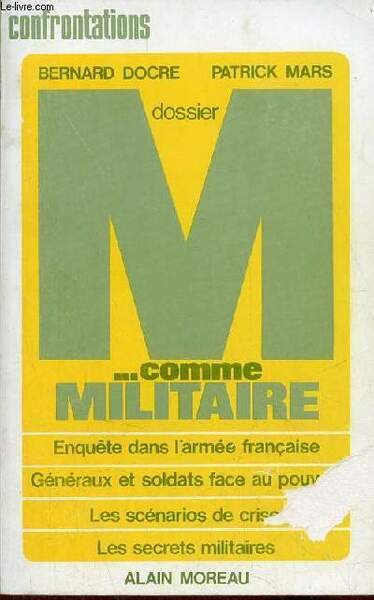 Dossier M.comme Militaire. | Immagine principale