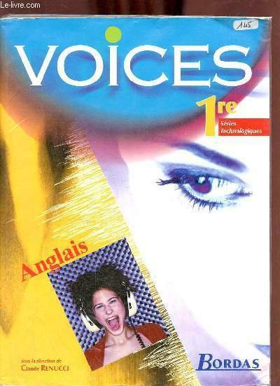 Voices 1re séries technologiques - Anglais.