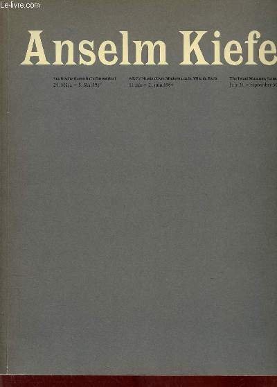 Anselm Kiefer städtische kunsthalle düsseldorf 24 märz-5 mai 1984 - … | Immagine principale