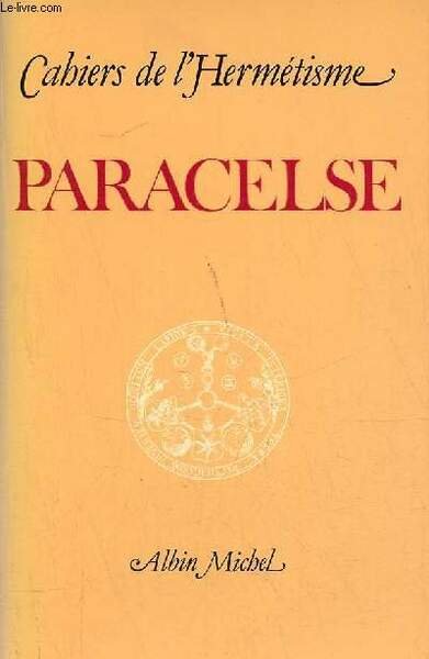 Cahiers de l'Hermétisme - Paracelse. | Immagine principale