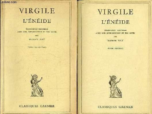 L'énéide - en 2 tomes - tomes 1 + 2 (2 volumes).