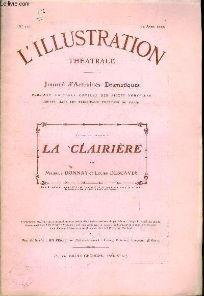 L'illustration théatrale n° 116 - La clairière, pièce en quatre …