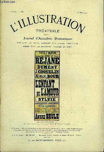 L'illustration théatrale n° 180 - L'enfant de l'amour, pièce en …