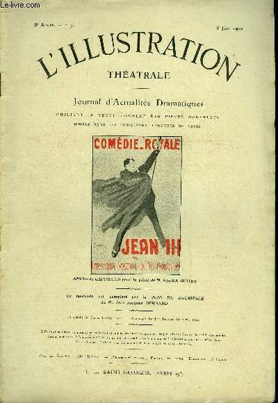 L'illustration théatrale n° 217 - Jean III ou l'irrésistible vocation …