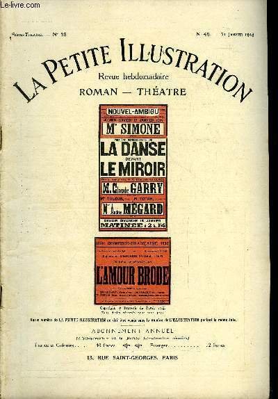 La petite illustration n° 48 série théatre n° 28 - …