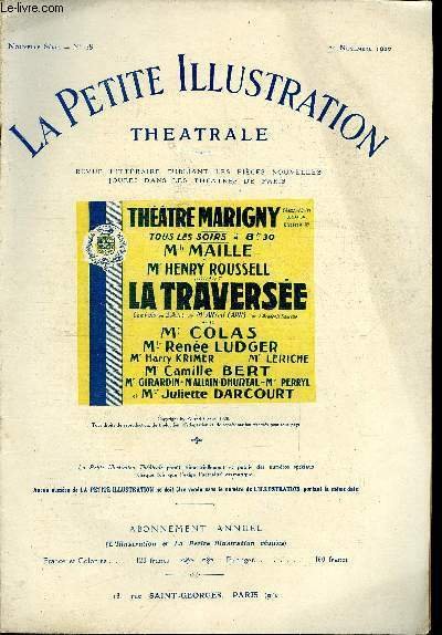 La petite illustration théatrale - nouvelle série n° 28 - …