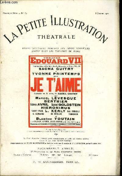 La petite illustration théatrale - nouvelle série n° 34 - …
