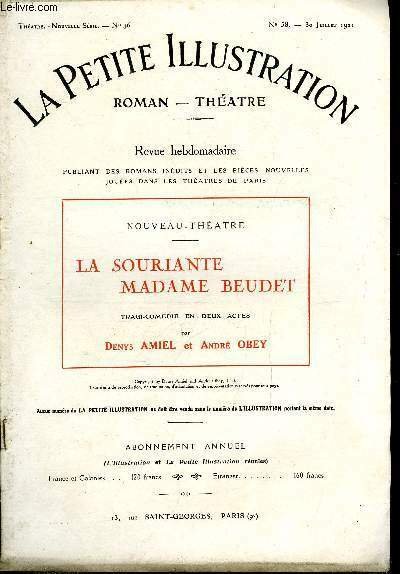 La petite illustration - nouvelle série n° 58 - théatre …