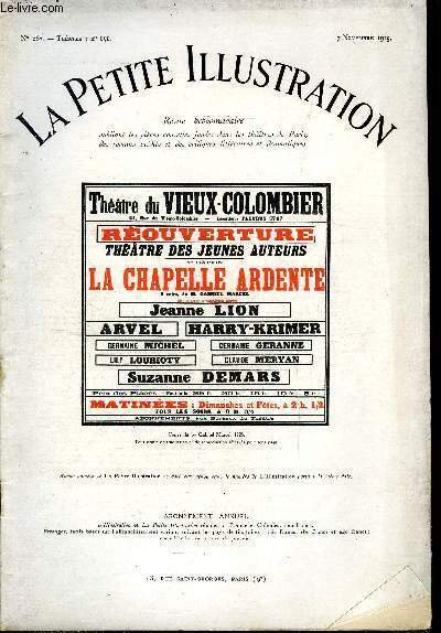 La petite illustration - nouvelle série n° 263 - théatre …
