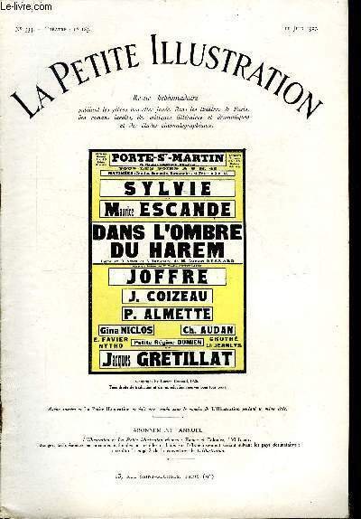 La petite illustration - nouvelle série n° 334 - théatre …