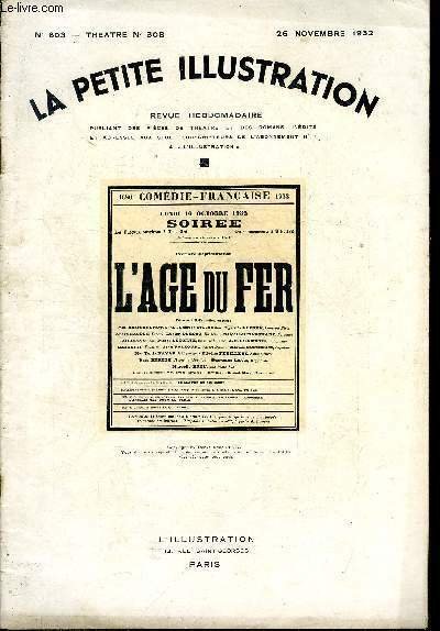 La petite illustration - nouvelle série n° 603 - théatre …