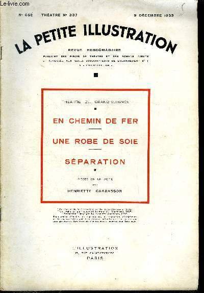La petite illustration - nouvelle série n° 652 - théare …
