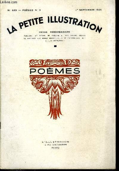 La petite illustration - nouvelle série n° 689 - poésies …