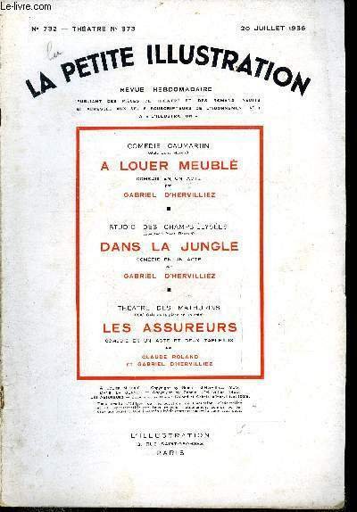 La petite illustration - nouvelle série n° 732 - théatre …