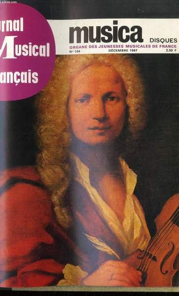 Musica n° 164 - JOURNAL MUSICAL FRANCAIS - UN MAITRE … | Immagine principale