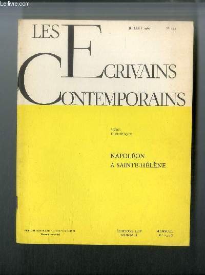 Les écrivains contemporains Série historique n° 133 - Napoléon à … | Immagine principale
