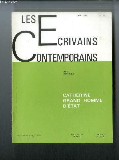Les écrivains contemporains Série historique n° 192 - Catherine grand … | Immagine principale