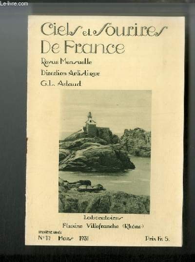 Ciels et Sourires de France n° 11 - L'Arcouest, Ile …