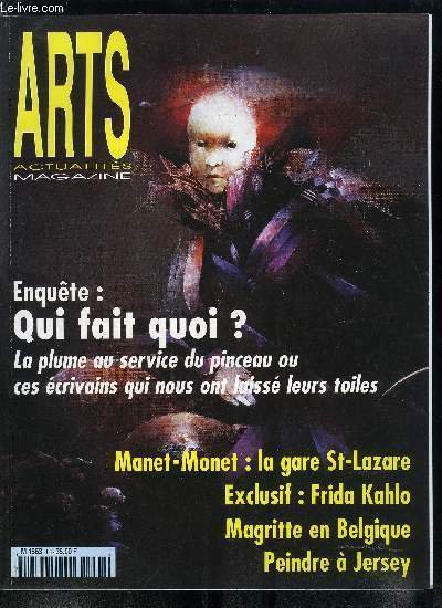 Arts actualités magazine n° 83 - René Magritte aux musées …