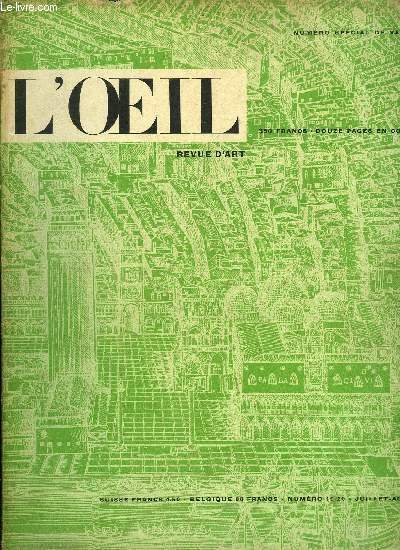 L'oeil n° 19-20 - Connaissez vous Venise ? par Mary …