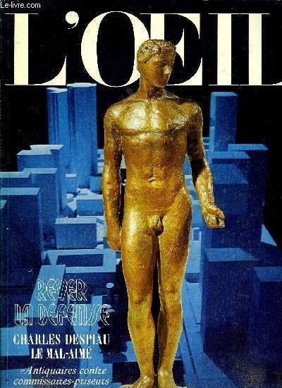 L'oeil n° 231 - Rêver la défense, Charles Despiau, Le … | Immagine principale