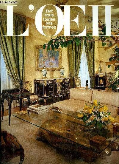 L'oeil n° 302 - La demeure historique, interview du prince …