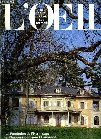 L'oeil n° 347 - L'hermitage par Philippe Barraud, L'impressionnisme dans …