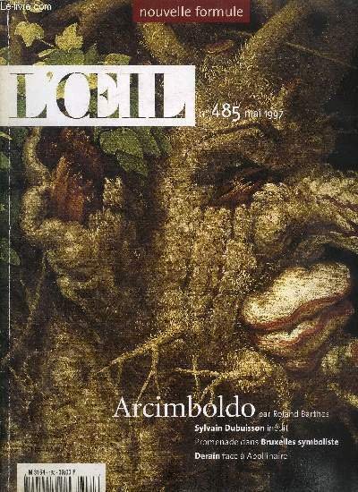 L'oeil n° 485 - Arcimboldo, monstres et merveilles par Roland …