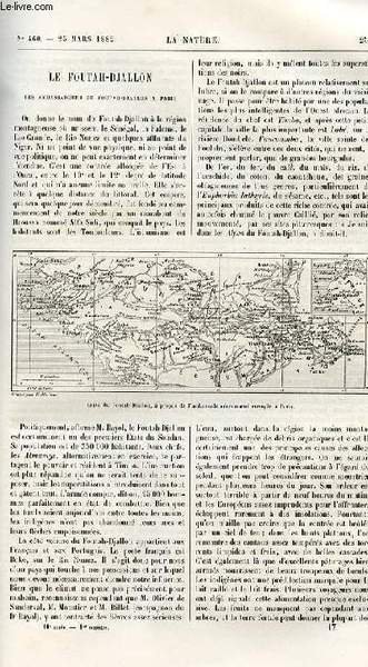 La nature n° 460 - Le Foutah-Djallon par Richard Cortambert, … | Immagine principale